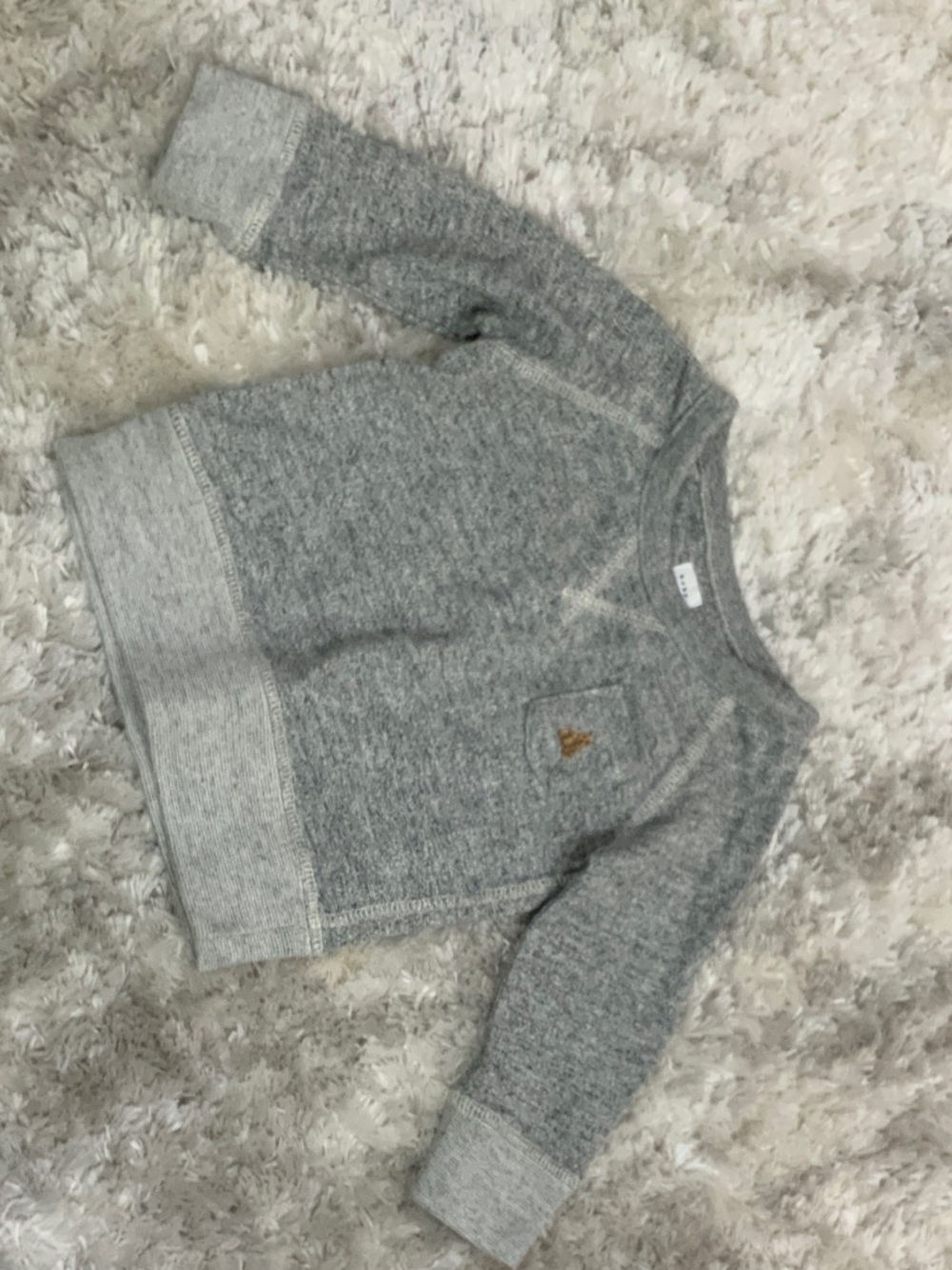 GAP Gray Long Sleeve Tee
